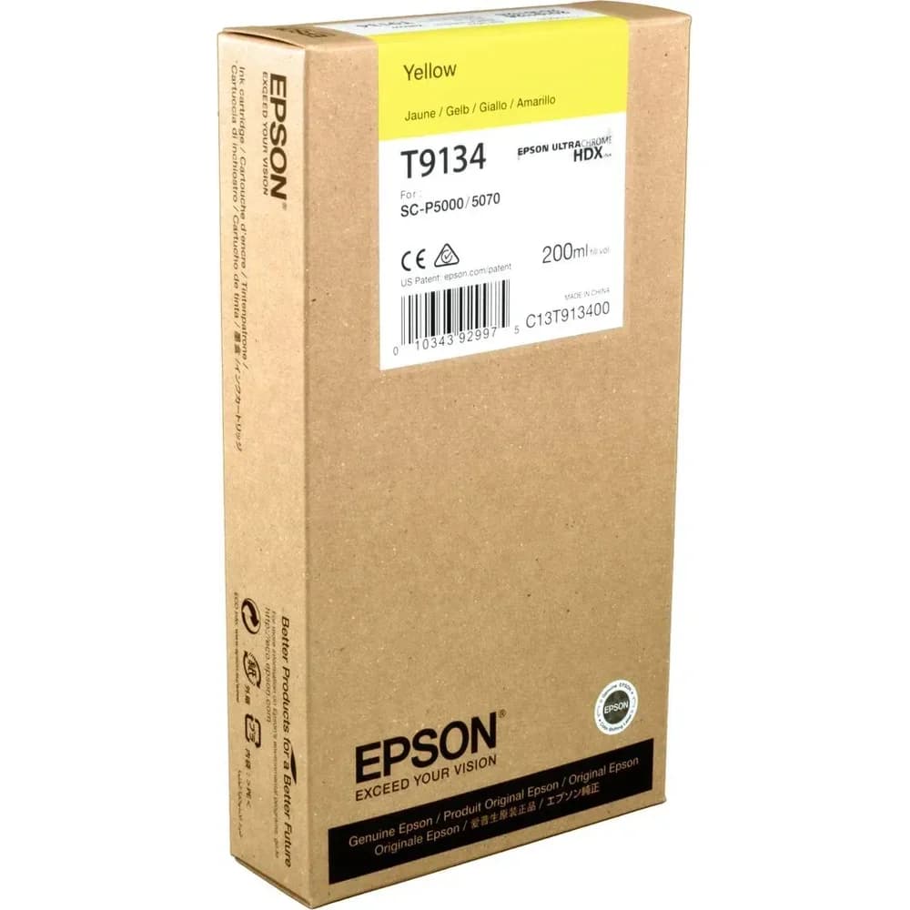 Epson T9134 (C13T913400) - Tintenpatrone, yellow (gelb)