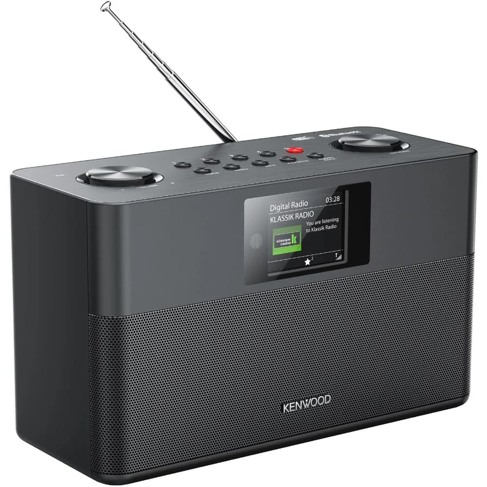 Kenwood CR-ST85DAB-B DAB - Radioempfänger - schwarz Digitalradio (DAB) schwarz