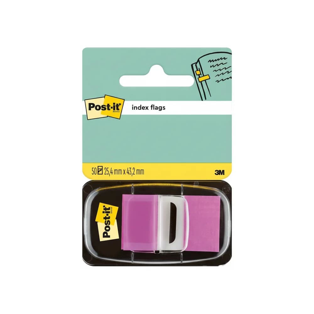 Post-it Haftstreifen Index Standard I680-8 25,4x43,2mm 50Blatt PES li