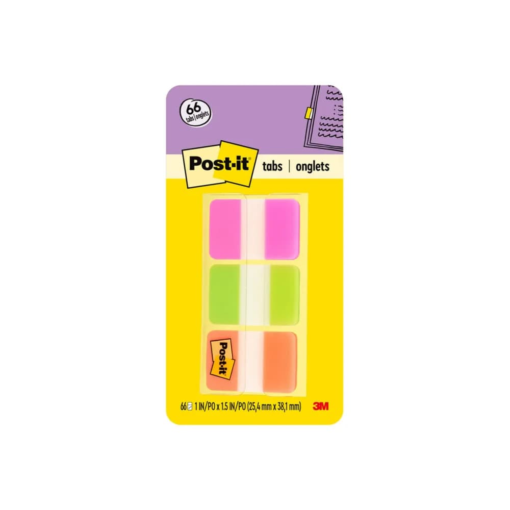 Post-it Haftstreifen Index Strong 686-PGO 22Blatt sortiert 3 St./Pack