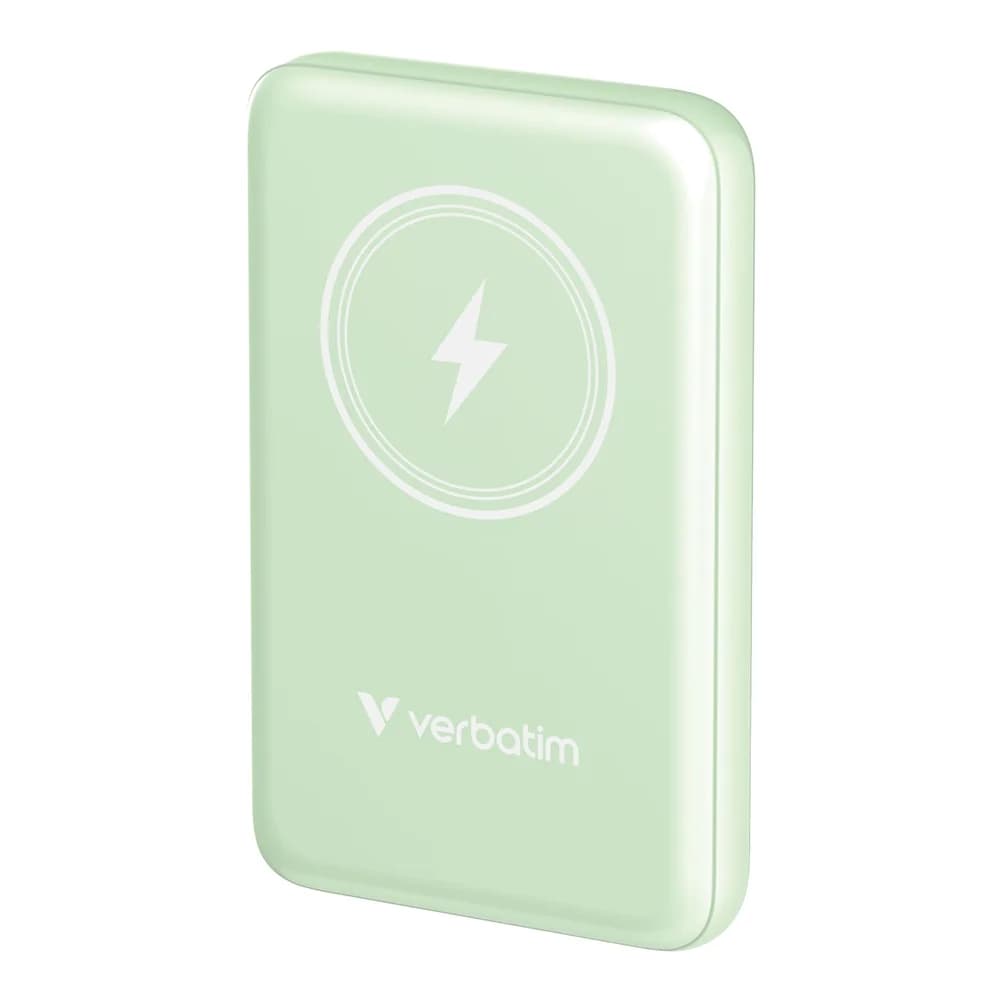 Verbatim Charge 'n' Go Lithium Polymer (LiPo) 10000 mAh Kabelloses Aufladen Grün
