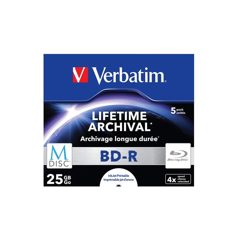 Verbatim Blu-Ray Bd-R 25GB Jewel Case