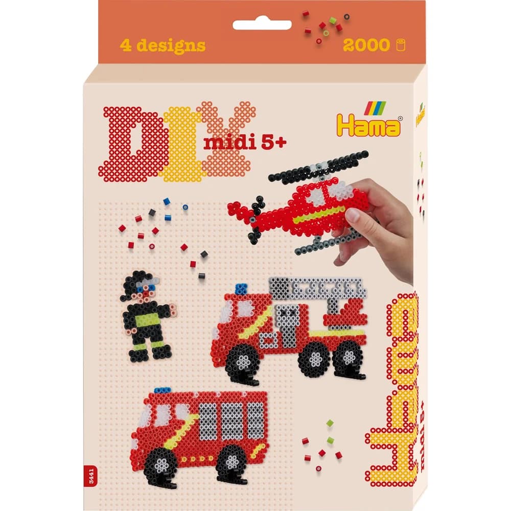 Hama Bügelperlen-Set "Feuerwehr"