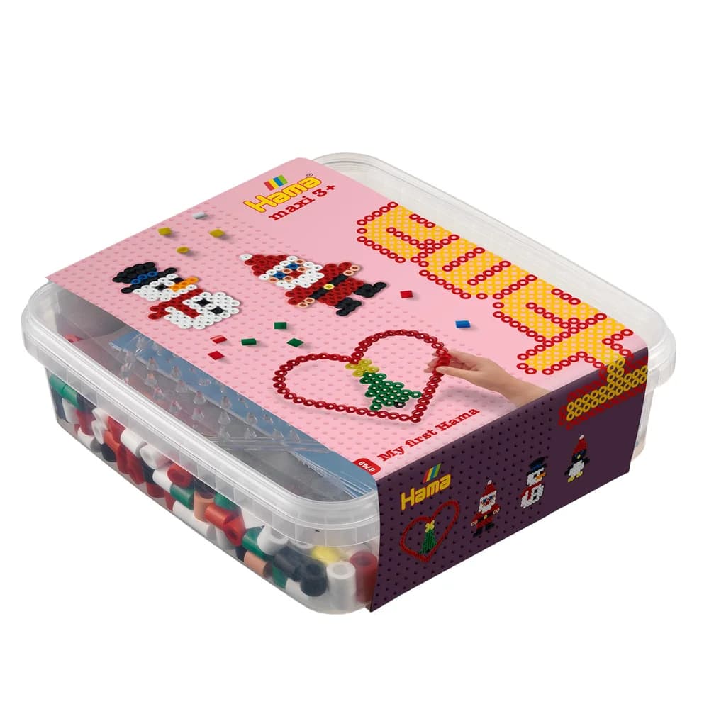 Hama Bügelperlen-Set "Weihnachten", Maxi-Perlen