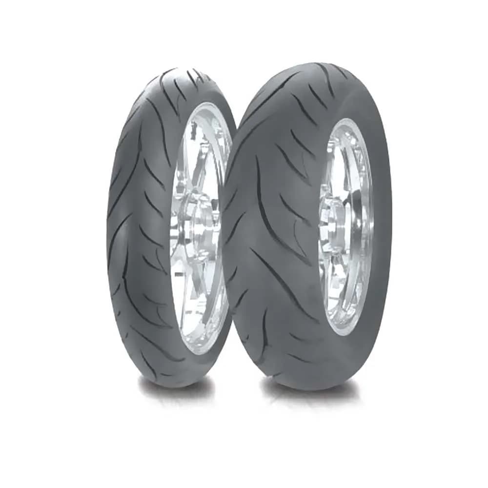 120/70 ZR19 (60W) Cobra Chrome AV91 BLK Front