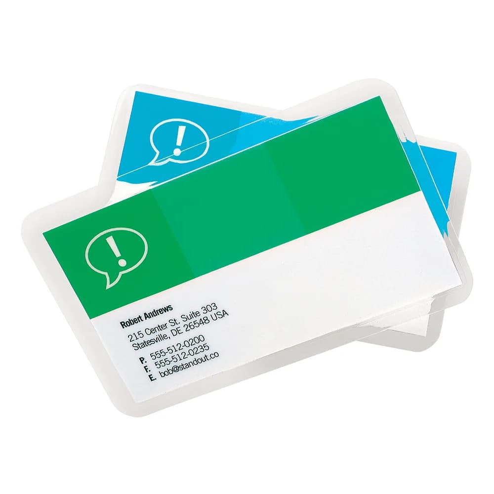 GBC Laminierfolien glänzend 5,4 x 8,6 cm 125 mikron