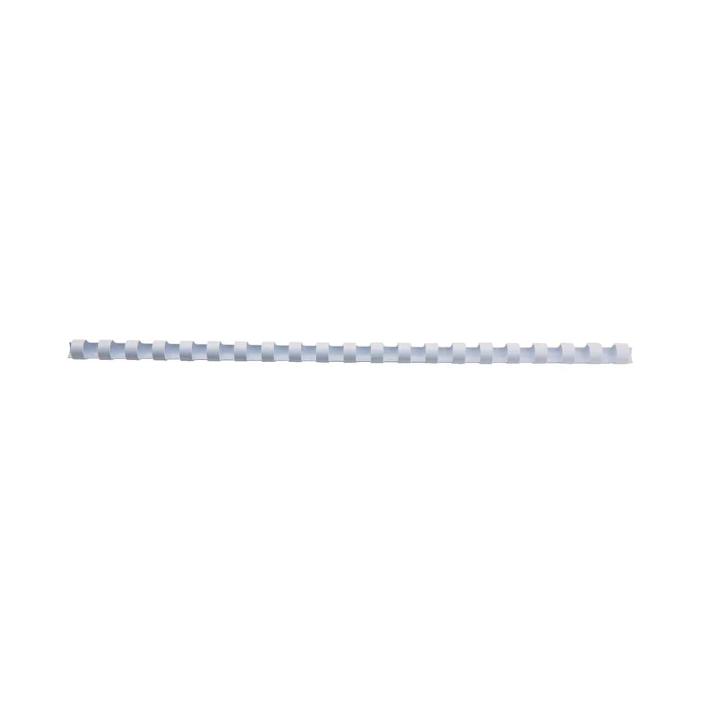 GBC 4028198 - Binderücken, Plastik, 14 mm, weiß, 100 Stück