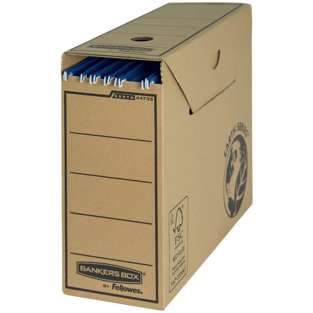 Bankers Box Earth Series Hängemappenarchiv - 10 Stück braun, 12x27.3x32.5 cm