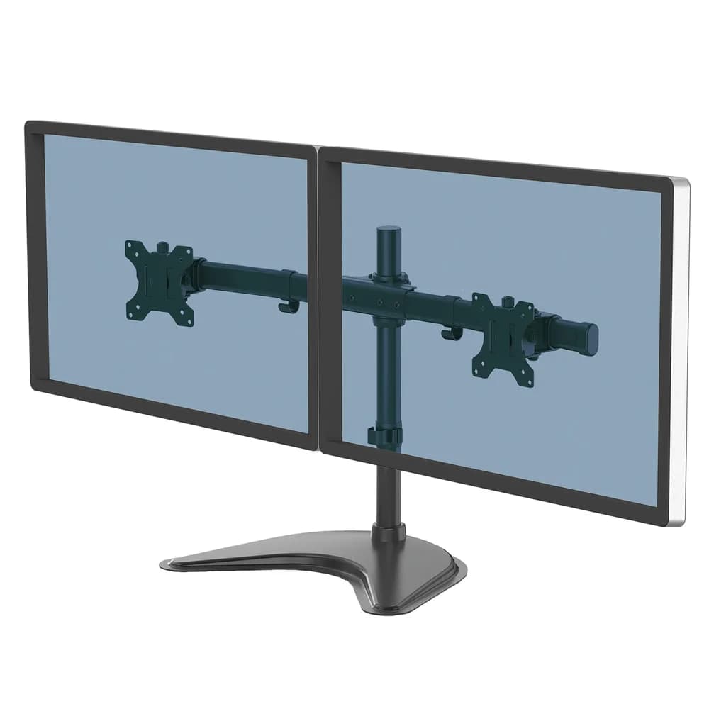 Fellowes Monitor-Halterung Dual schwarz