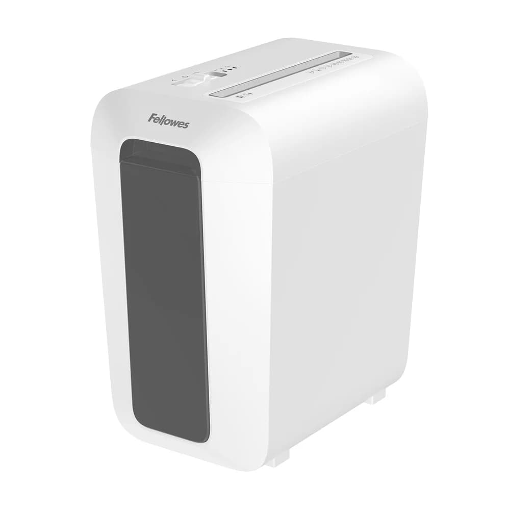 Fellowes LX Series LX65 Aktenvernichter Partikelschnitt-Zerkleinerung Weiß