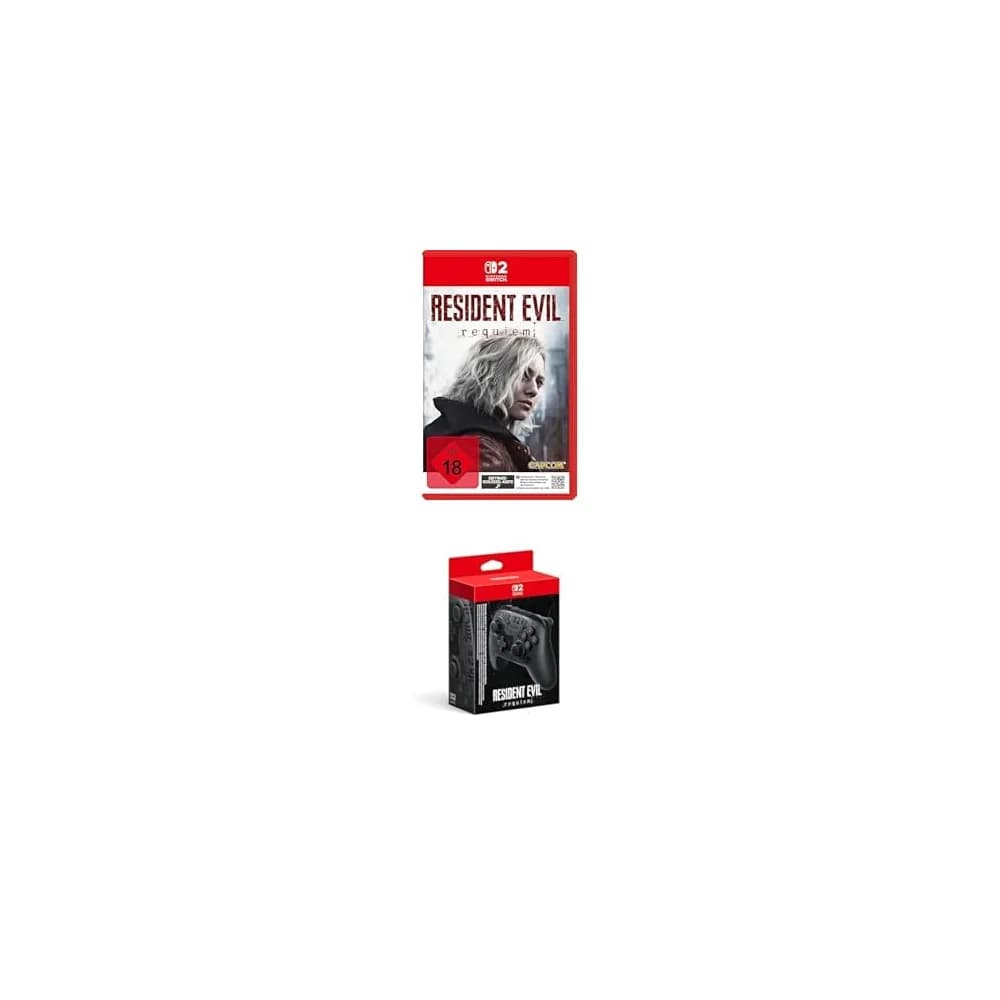Nintendo Switch 2 Pro Controller Resident Evil Requiem Edition