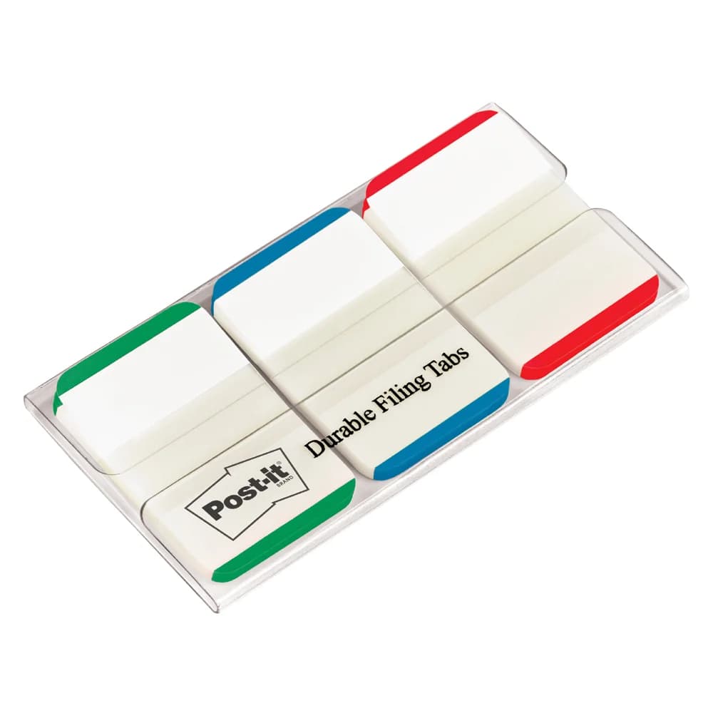 Post-it Index strong 25,4x38mm pink/grün/rot VE=6x3x22 Blatt