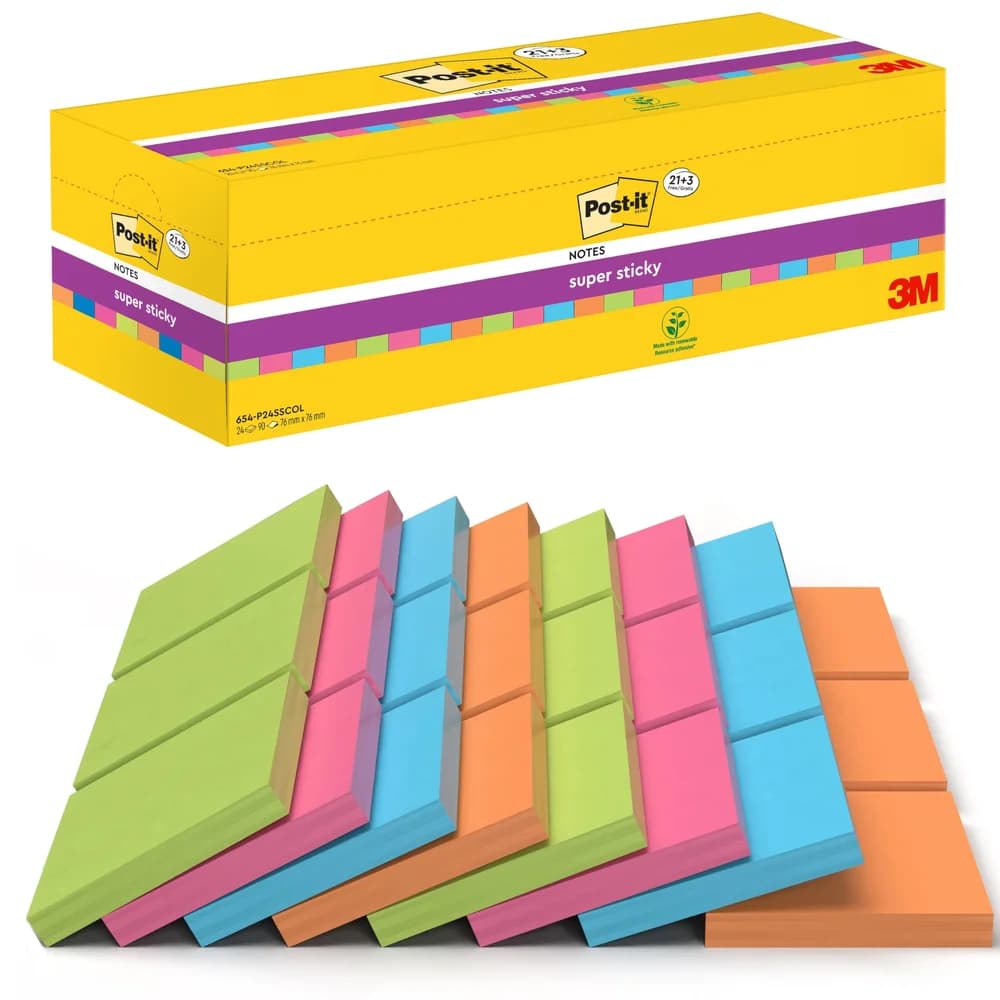 Post-it® Haftnotizen 7,6 x 7,6 cm
