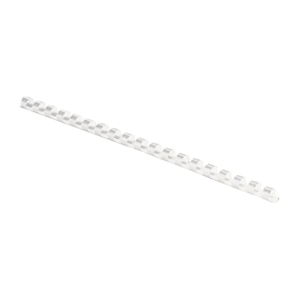 Fellowes® Plastikbinderücken 6mm - weiss/5345005 100