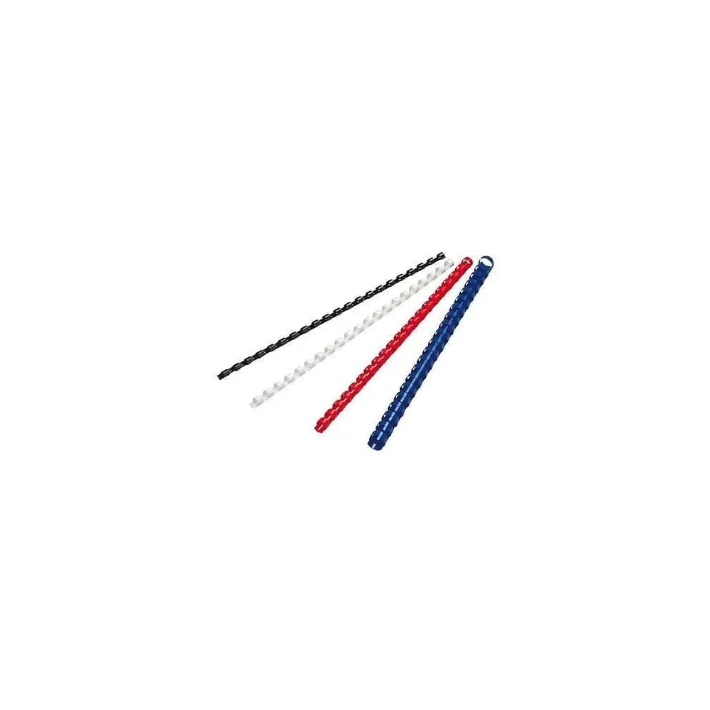 Fellowes Plastikbinderücken COMB 5346108 10mm schwarz 100 St./Pack.