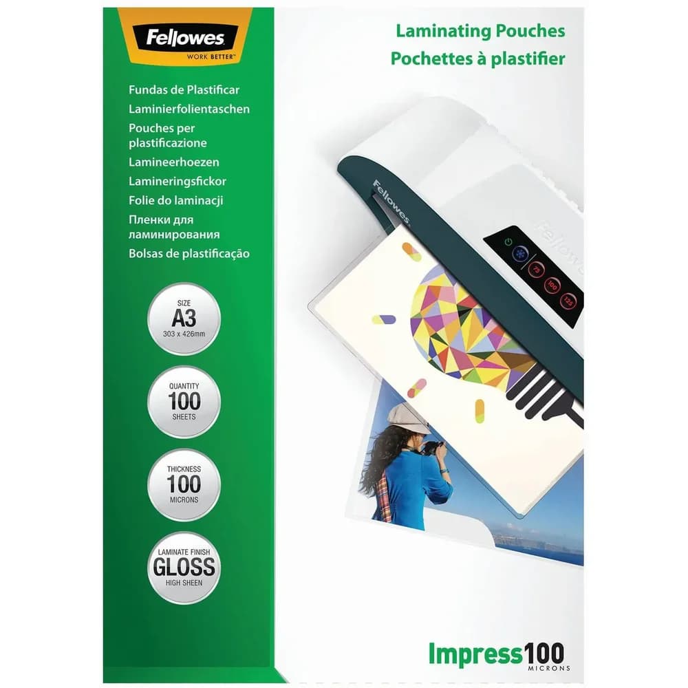 FELLOWES Laminierfolie 5351205 Laminierhülle 100 Stück(e)
