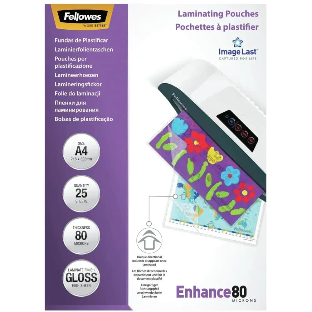 Fellowes ImageLast A4 80mic - 25 Stück