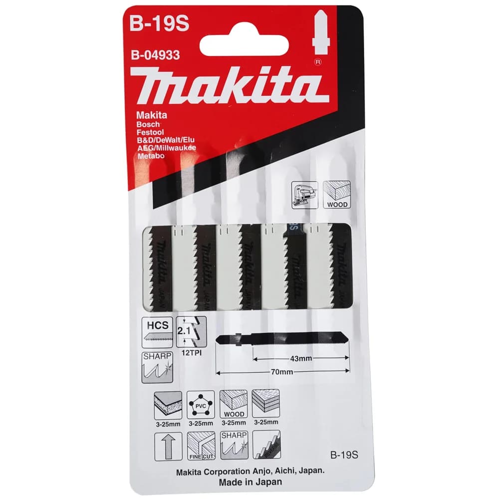 makita Stichsägeblatt B-06460