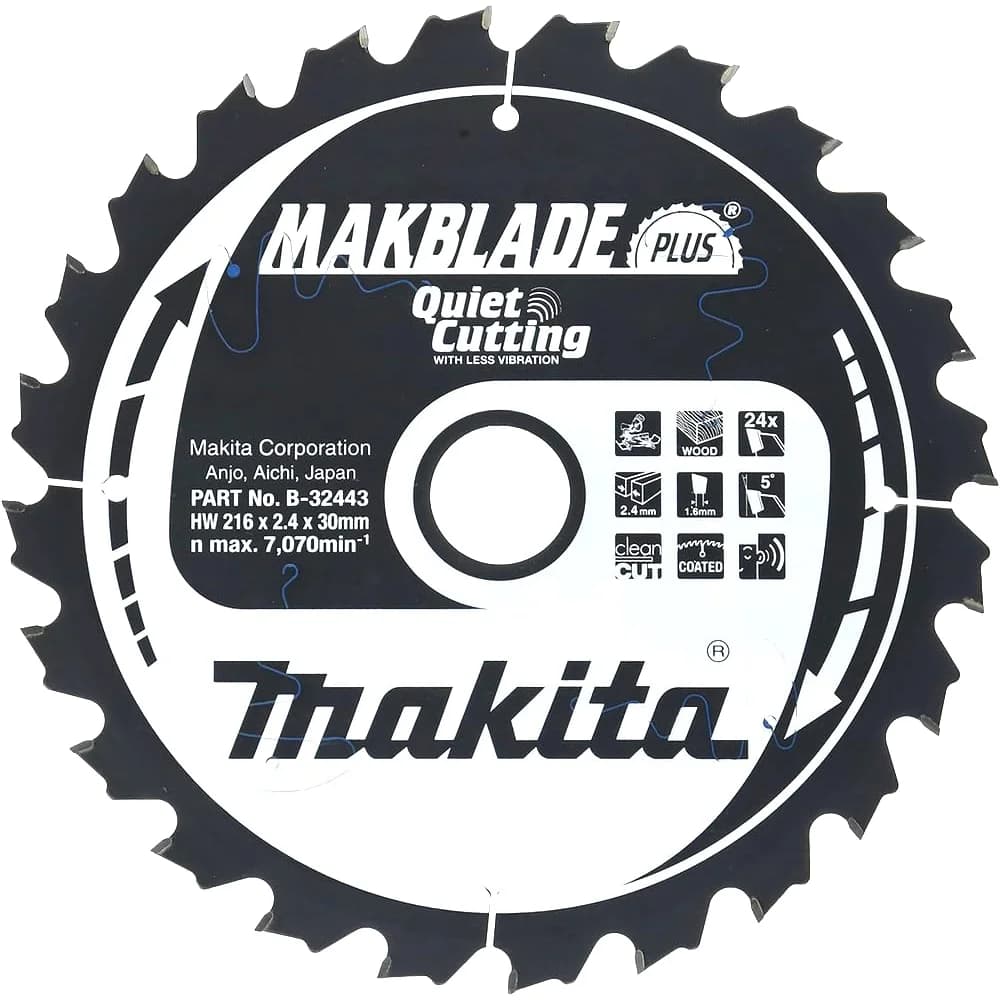 Makita MAKBLADE+ Sägeb. 216x30x24Z B-32443