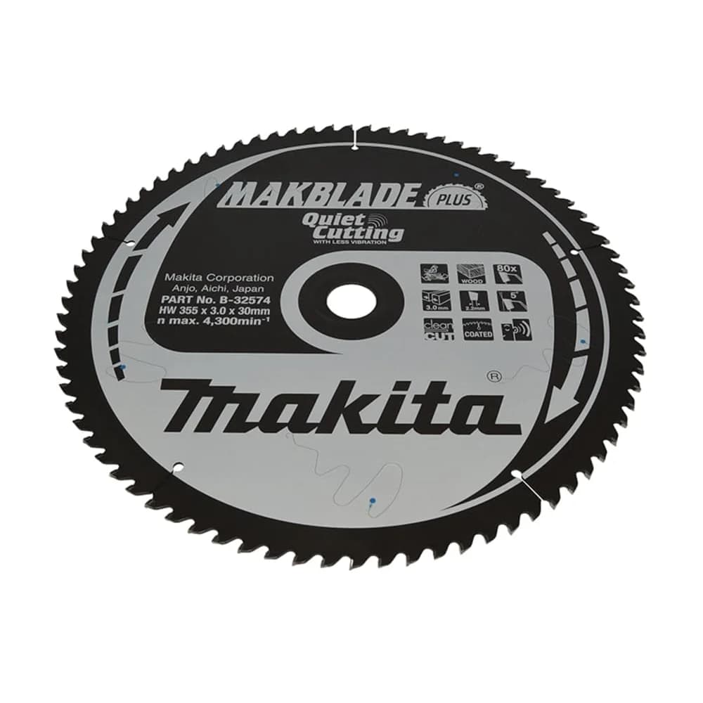 Makita Sägeblatt MAKBLADE+ 355x30x80Z