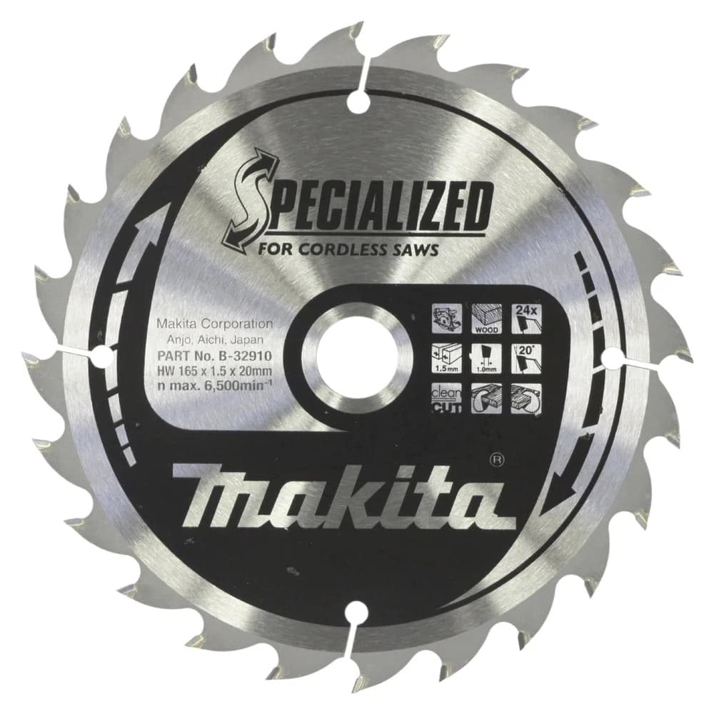 Makita Sägeblatt B-32910 blau|grau