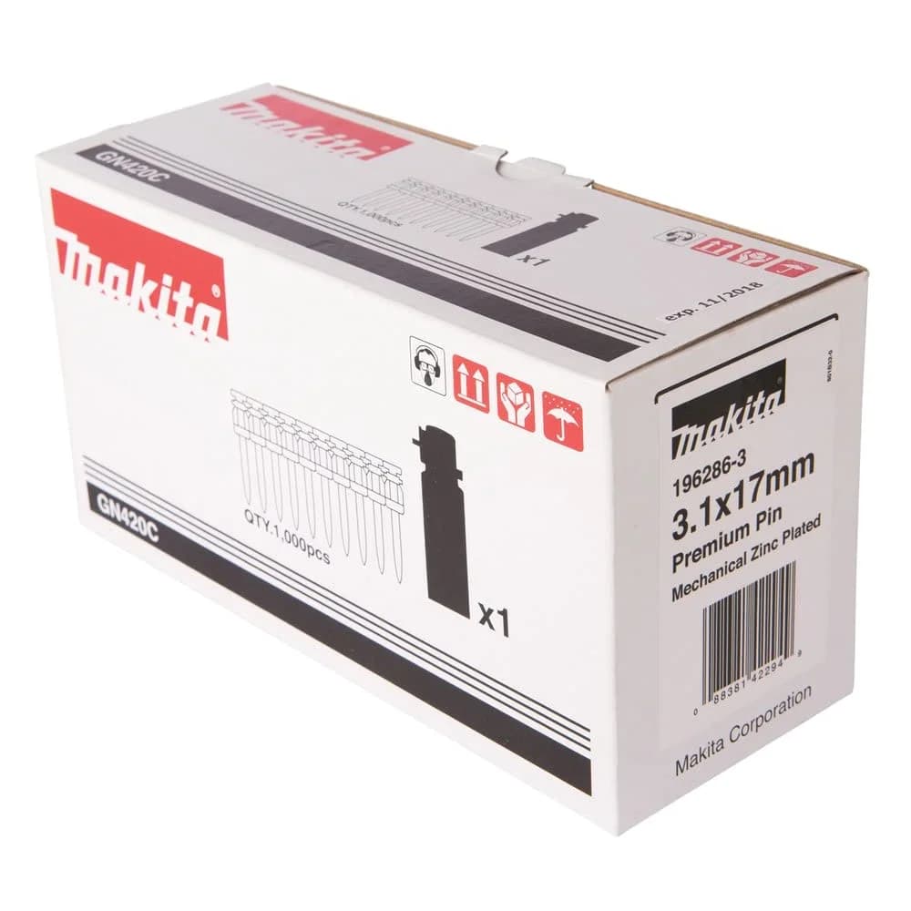 Makita Betonnagel 3,1x17mm HC6 196286-3
