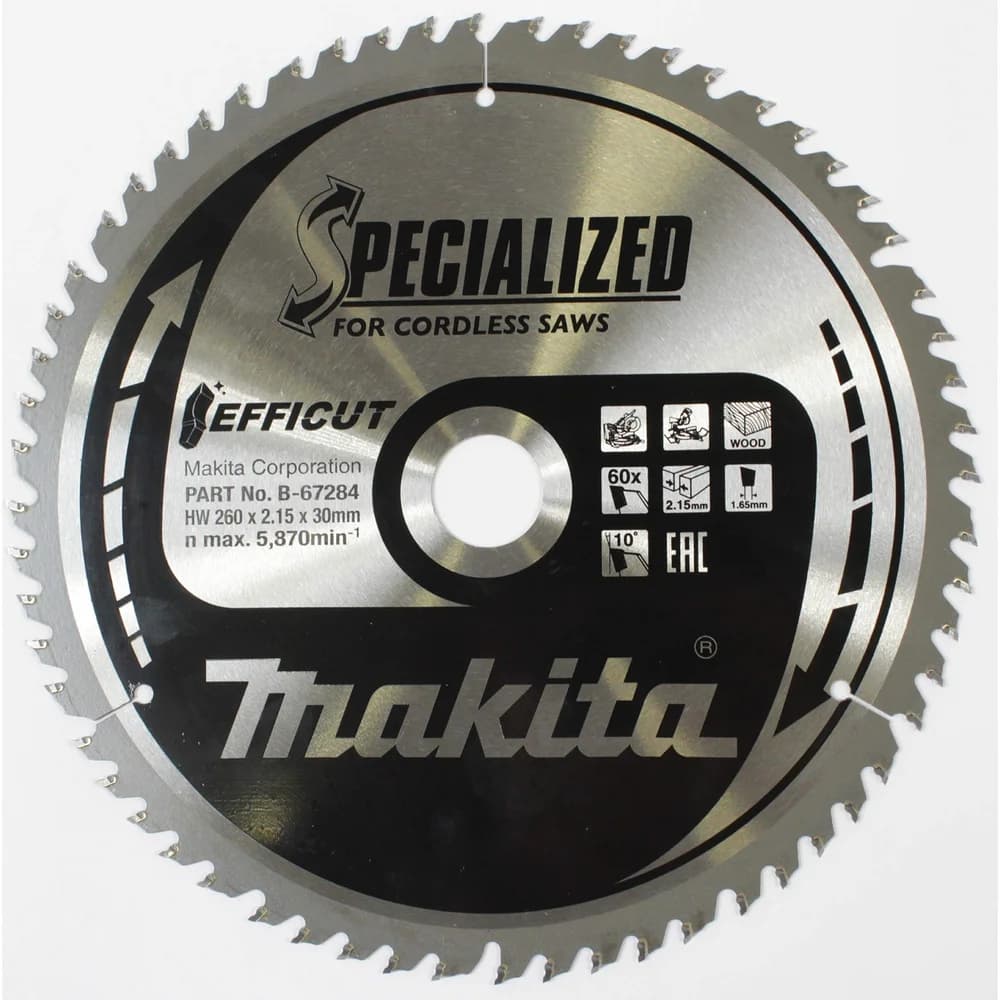 Makita, Sägeblatt, Efficut