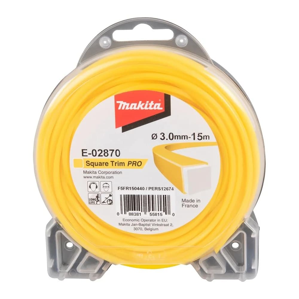Makita Mähfaden 4kant 3,0mmx15m