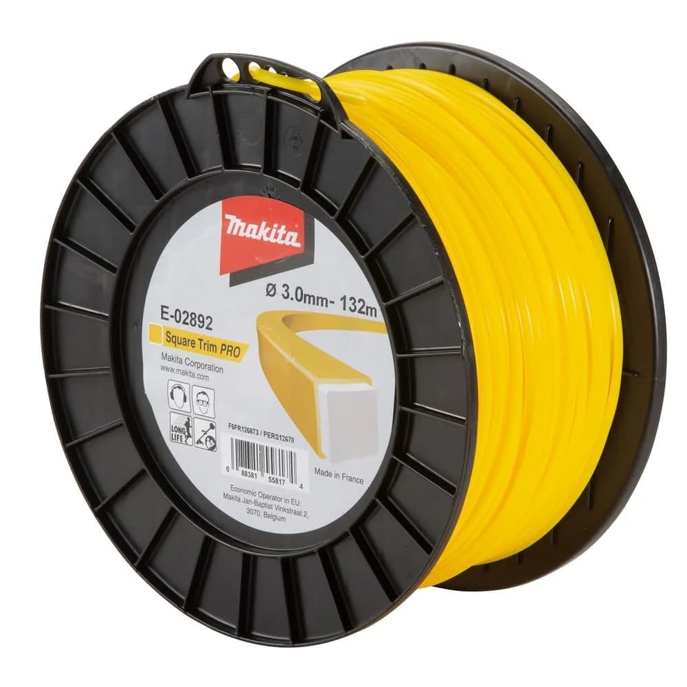 Makita Mähfaden 4kant 3 mm x 132 m - E-02892