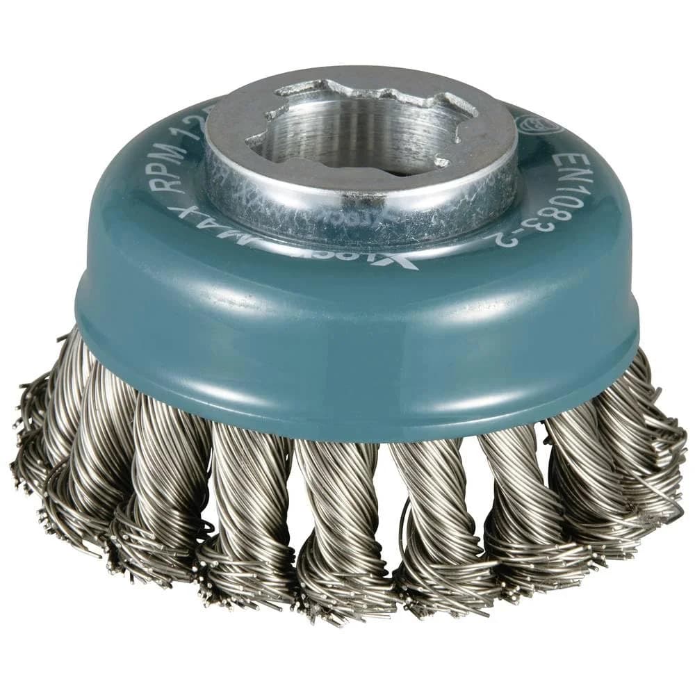 makita Drahtbürste für Winkelschleifer 80mm X-Lock D-73330