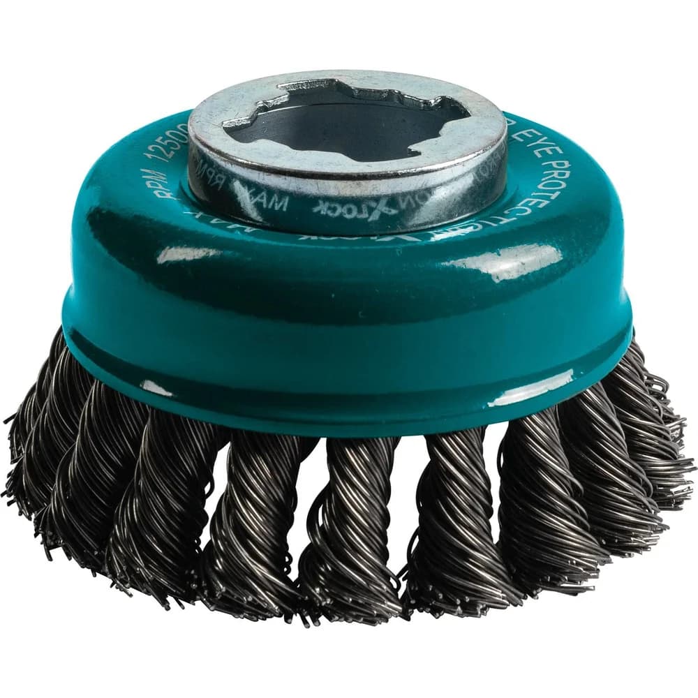 Makita Schleifaufsatz Topfbürste 80mm Metall X-Lock D-73374