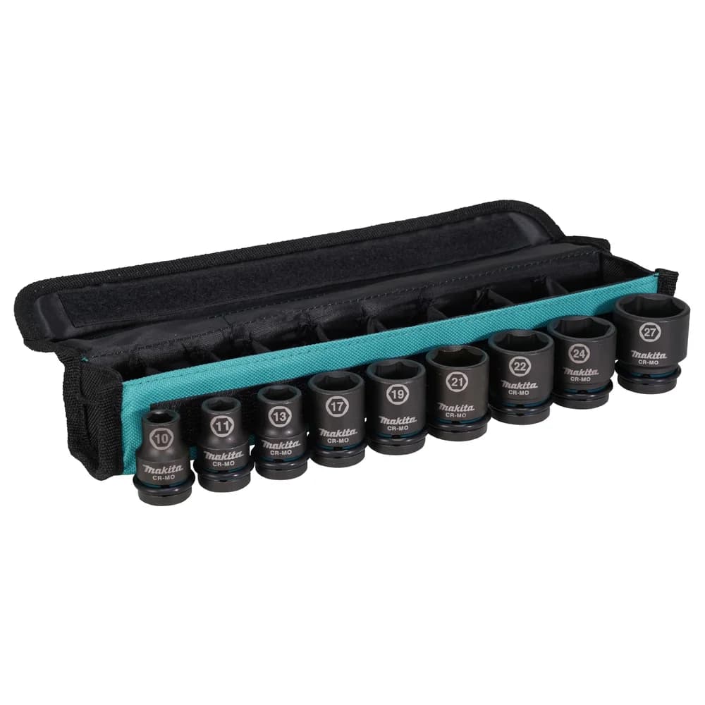 Makita E-16601 Steckschlüssel-Set 8tlg. 1/2"