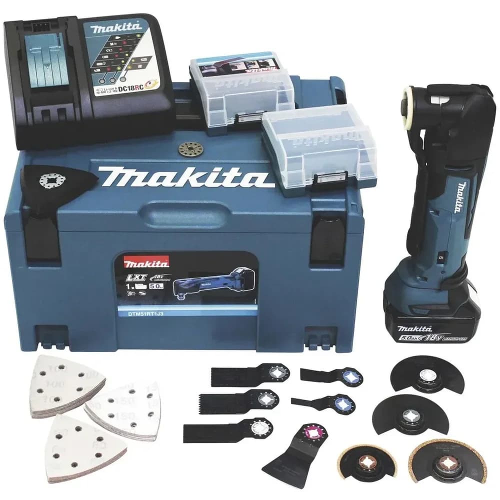 Makita Akku-Multifunktionswerkzeug DTM51RT1J3