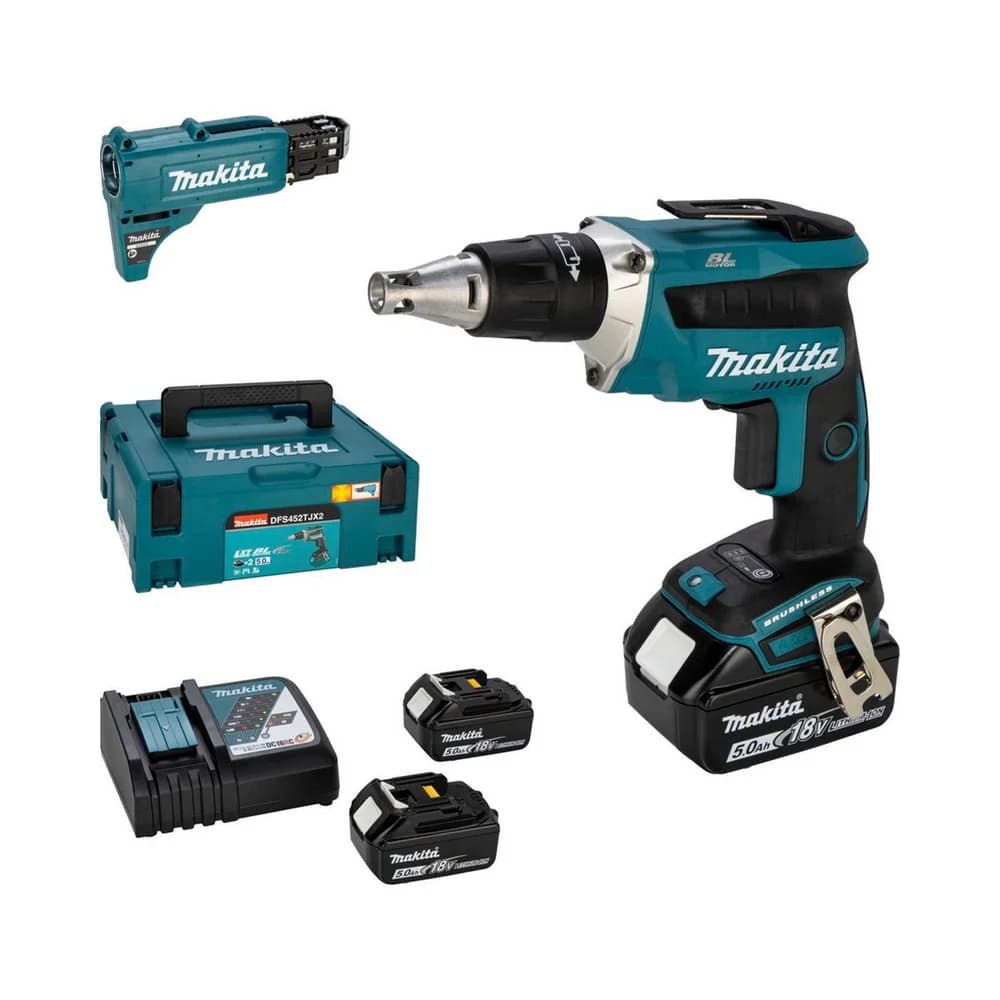 Makita DFS452TJX2 Akku-Schnellbauschrauber
