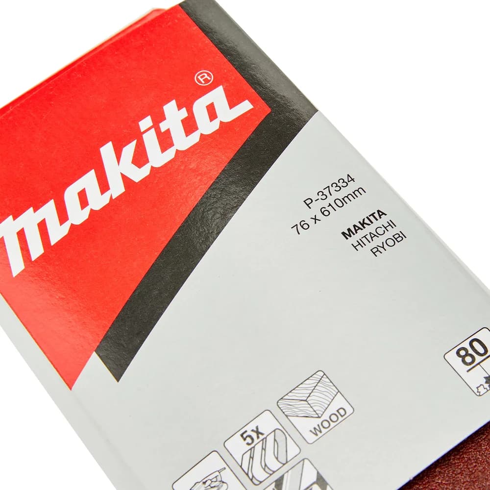 Makita Schleifband 76x610mm K80 P-37334