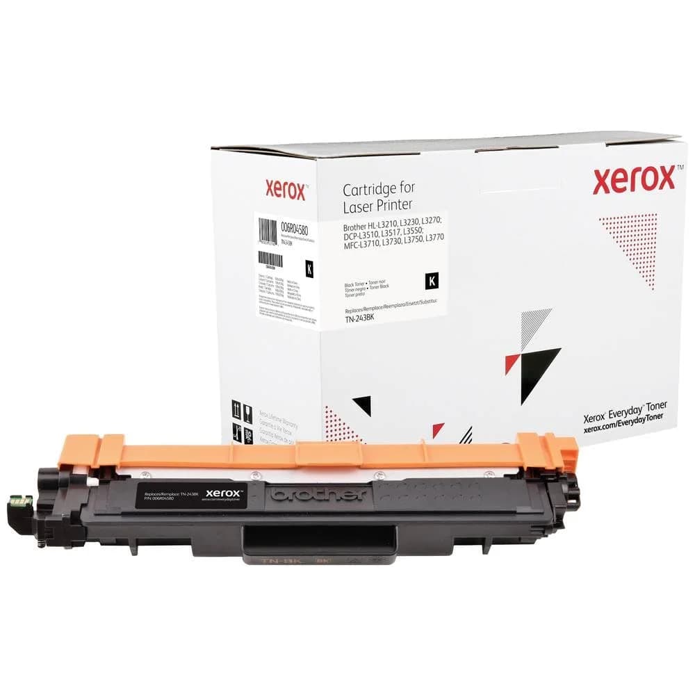 Xerox Everyday Black Toner ers. Brother TN-243BK