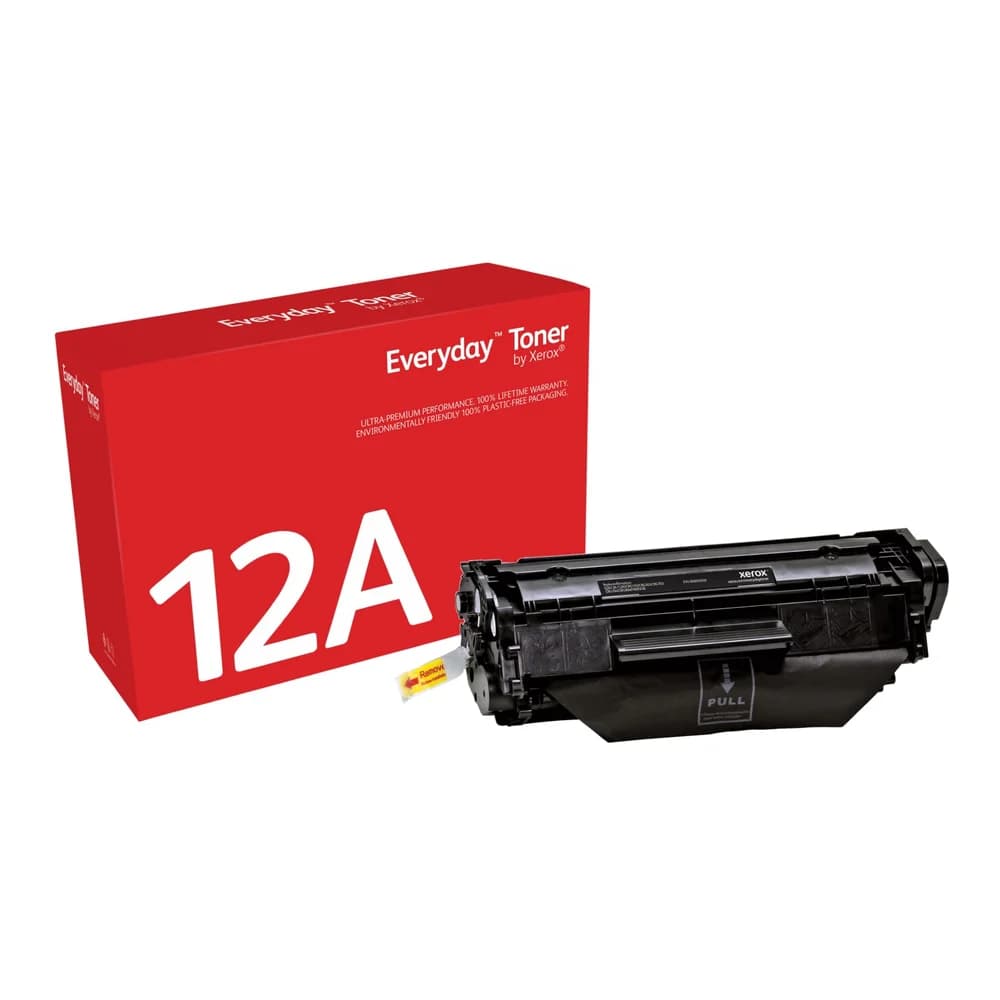 XEROX 006R03659 - Toner, schwarz, 12A, rebuilt, HP