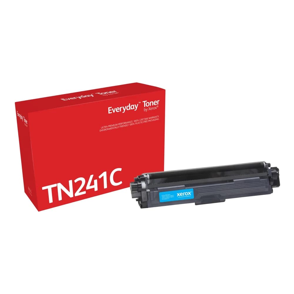 Xerox Everyday Cyan Toner ers. Brother TN241C