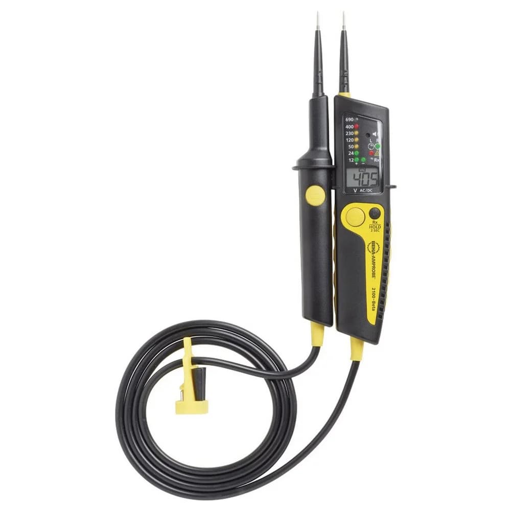 Beha Amprobe Spannungsprüfer Spannungsprüfer mit Drehfeldrichtungsanzeige 2100-Beta 4312508