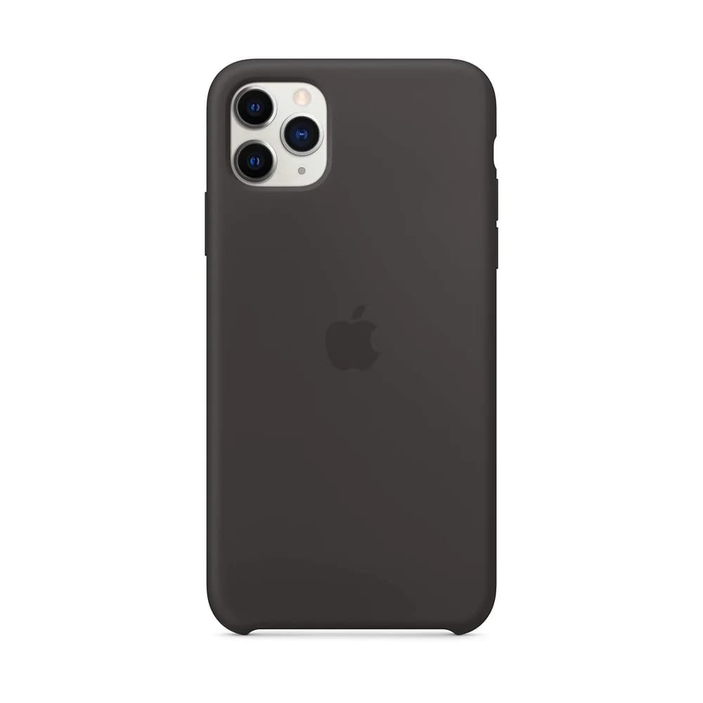Apple iPhone 11 Pro Max Silicone Case schwarz