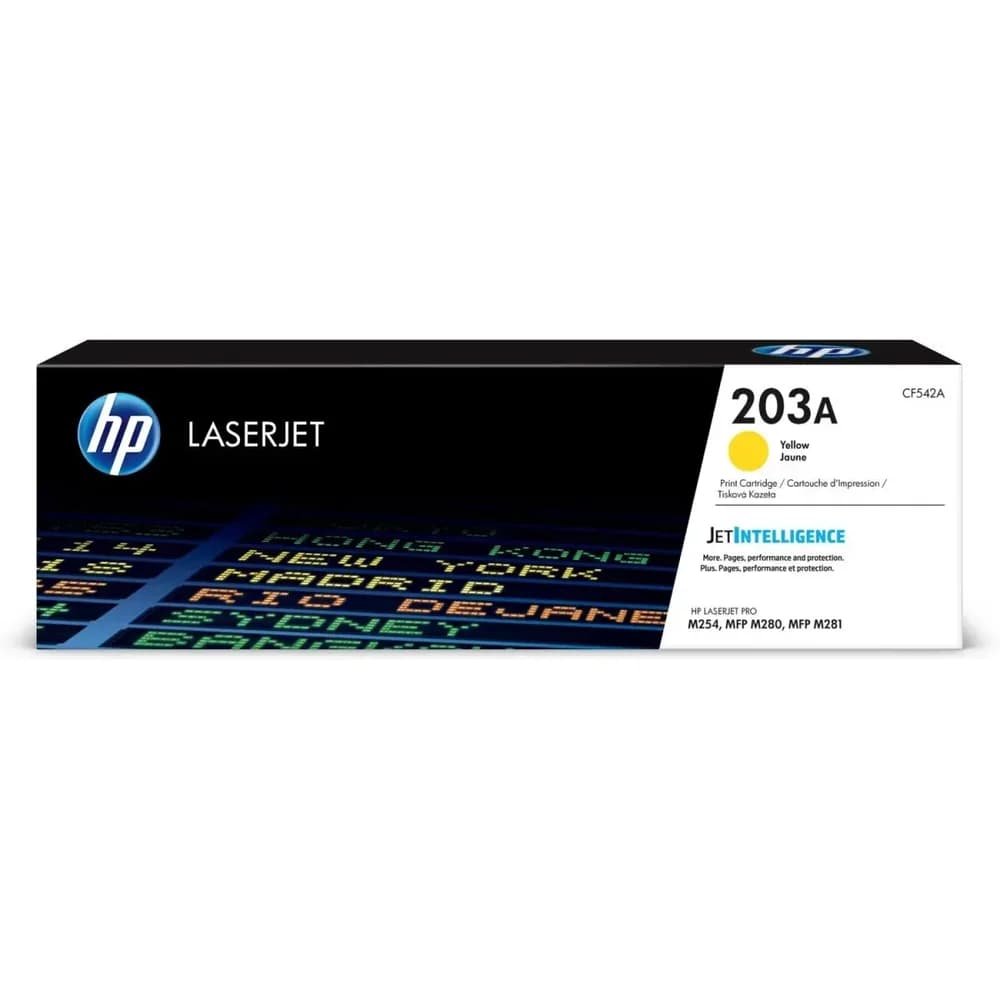 HP Toner 203A gelb