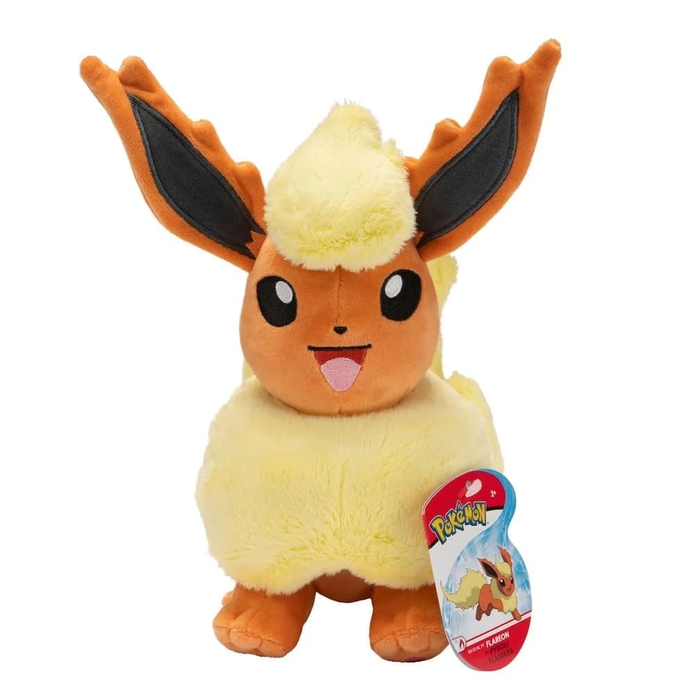 Jazwares Plüschfigur Pokemon Flareon Plüschtier 20cm