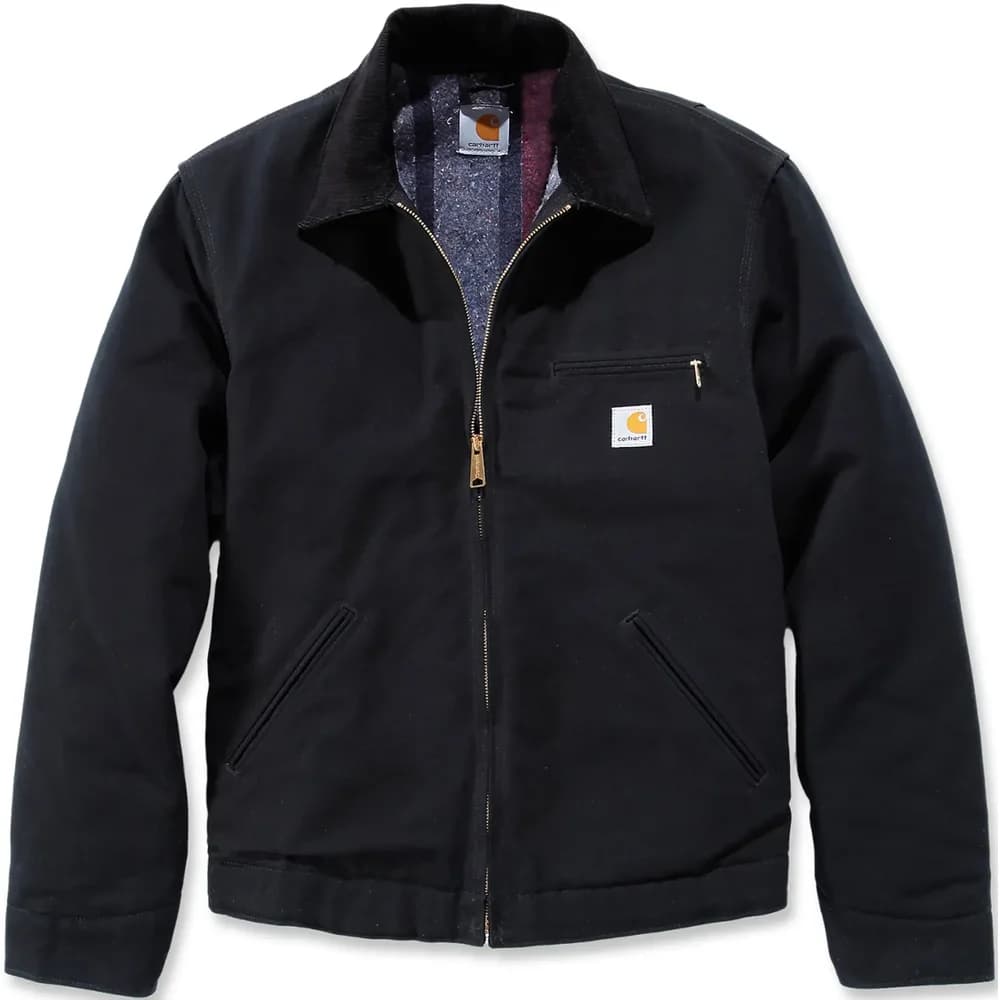 Carhartt Kurzjacke Duck Detroit 103828 schwarz L