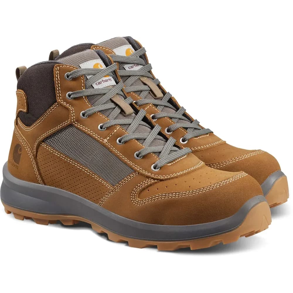 Carhartt Michigan S1P Mid, Arbeitsschuhe - Braun - 38