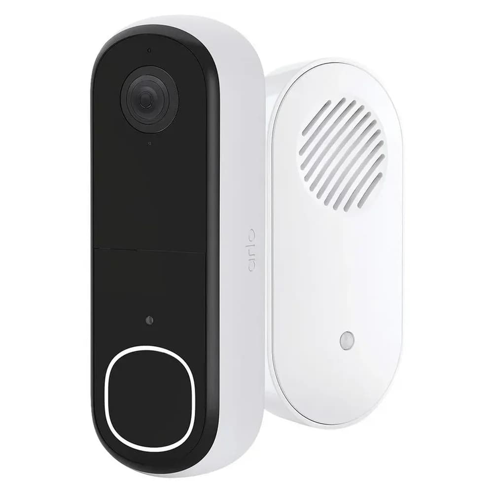 Arlo Essential 2 2K Video-Türklingel mit Chime 2