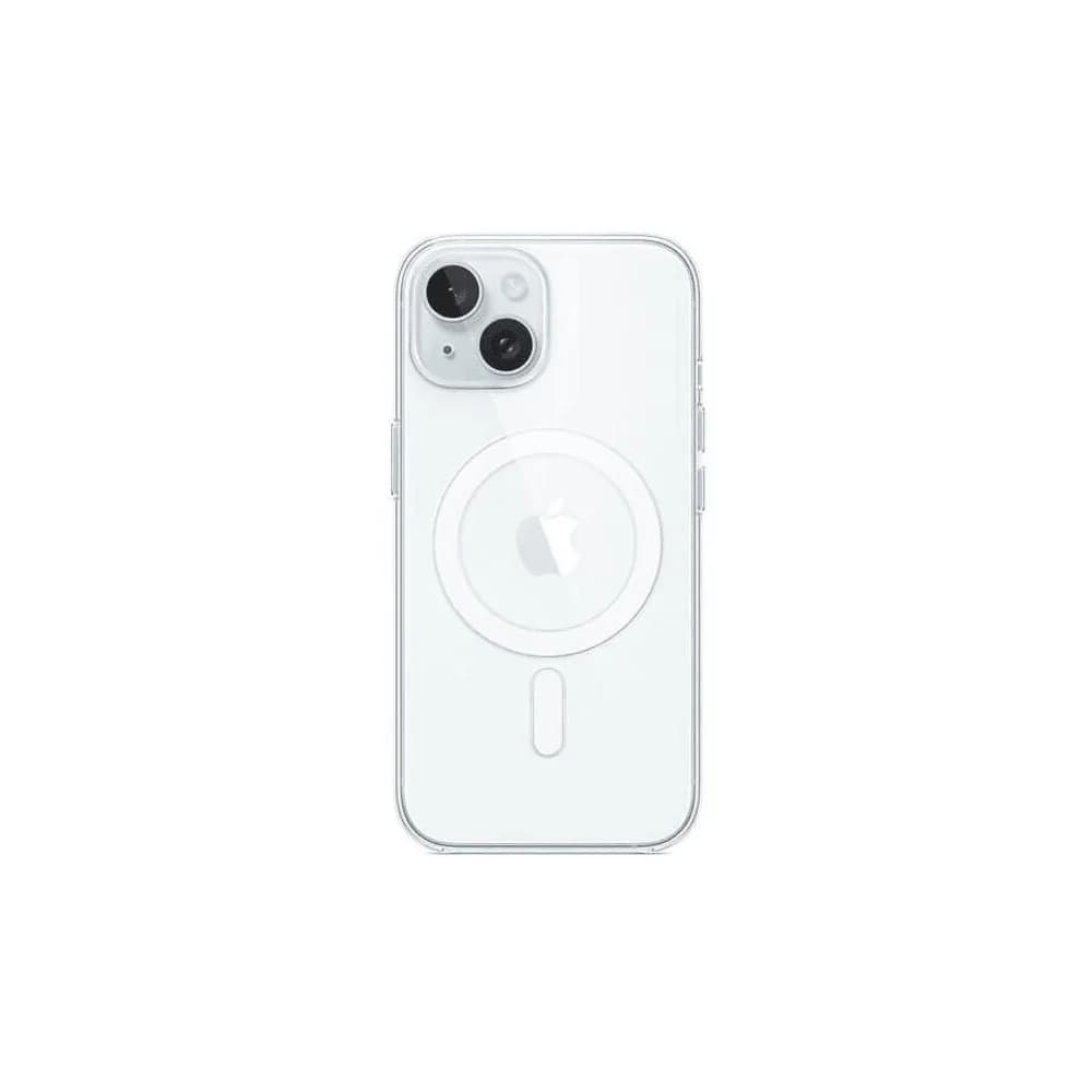 Apple Clear Case iPhone 15 Plus mit MagSafe Handytasche