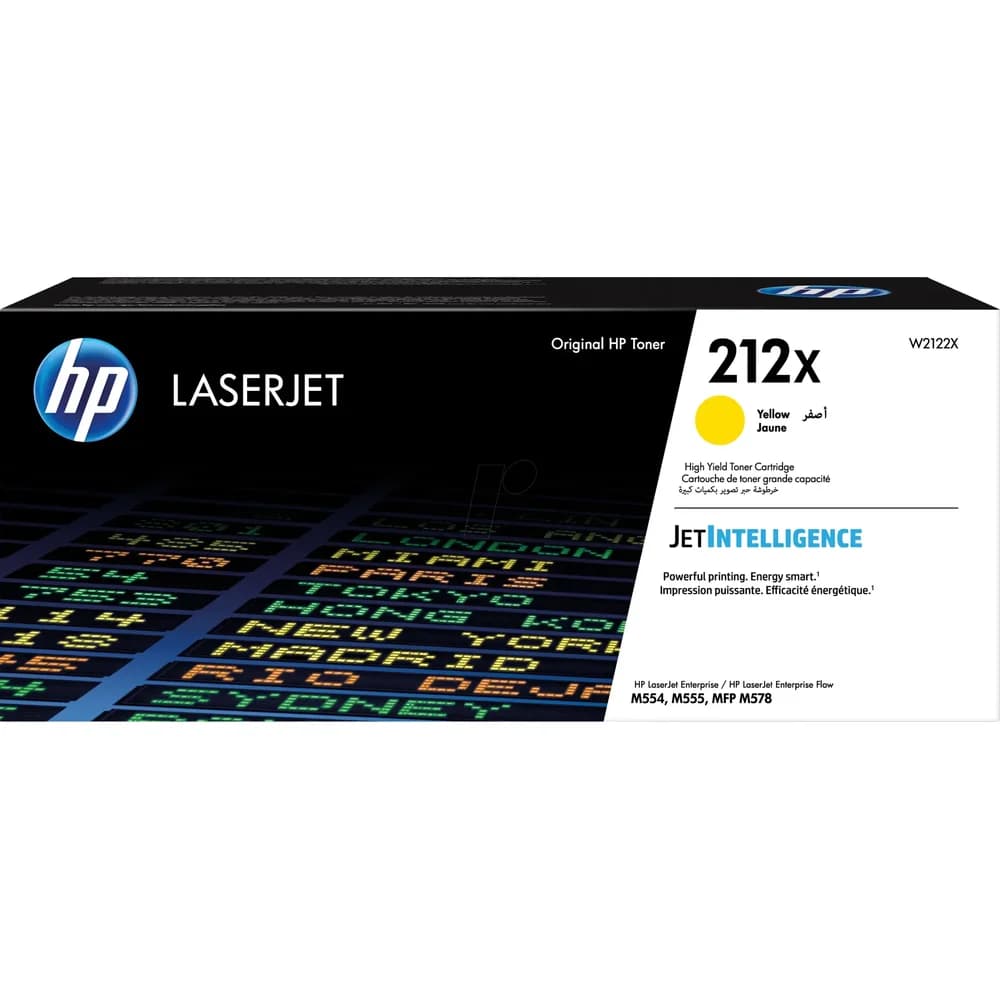 HP Toner 212X gelb