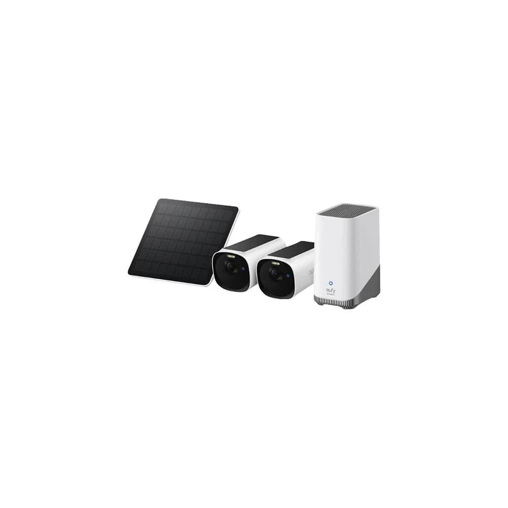 EUFY Cam E40 2-Cam Kit (HomeBase S380 and Solar Panel)
