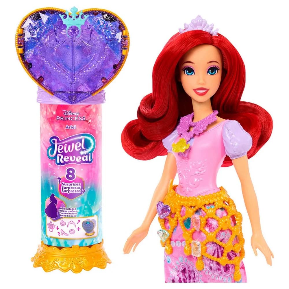 Mattel® Anziehpuppe Juwel Reveal Puppe Disney Princess Ariel