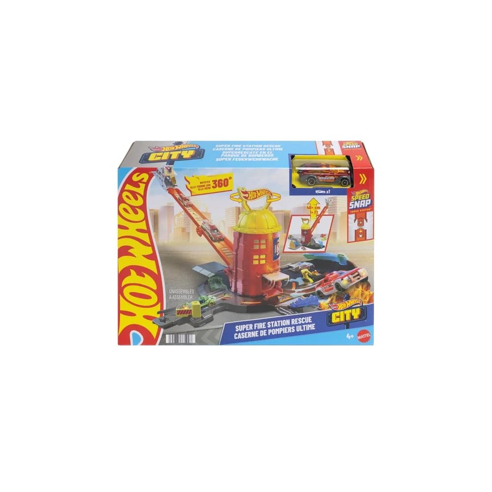 Hot Wheels: Feuerwachturm-Set